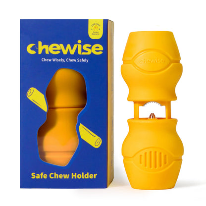 CHEWISE - Sicherer Kauhalter – Klein | Für Hunde unter 9 kg - OSSO BLU