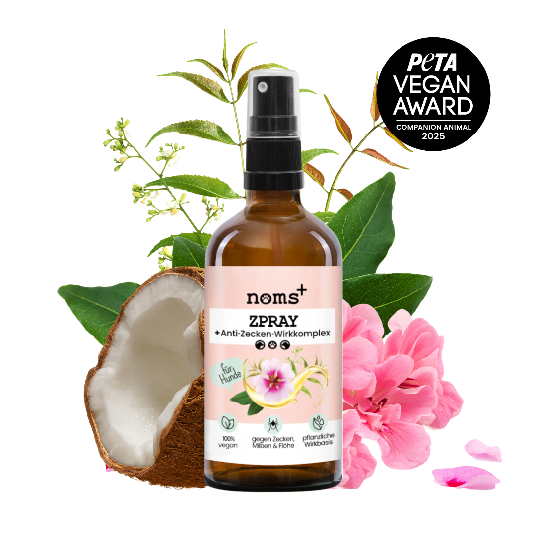 NOMS+ - Spray antizecche per cani – Protezione naturale contro zecche, pulci, acari e zanzare