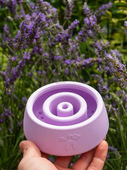 INOOKO – Yoomy Wobble Schleckspielzeug & Beschäftigungsspielzeug für Hunde – Lavendel
