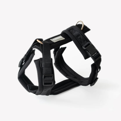 FURLOU – Comfort Hundegeschirr Schwarz - OSSO BLU