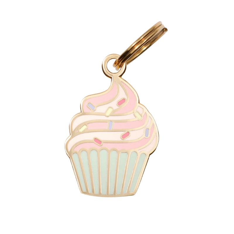 TWO TAILS PET COMPANY - Medaglietta identificativa Cupcake
