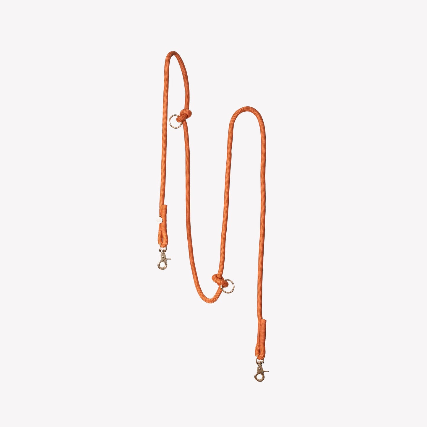 FURLOU - „Terracotta“ – Handsfree Hundeleine, geflochten - OSSO BLU