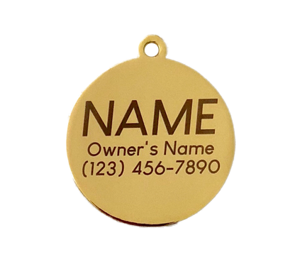 VORBESTELLUNG - But First Walkies Coffee Cup Pet ID Tag - OSSO BLU