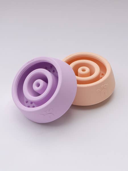 INOOKO – Gioco leccabile e di attivazione mentale per cani Yoomy Wobble – Lavanda