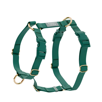 SUNNY TAILS - Wasserdichtes Hundegeschirr - Meadow Green - OSSO BLU