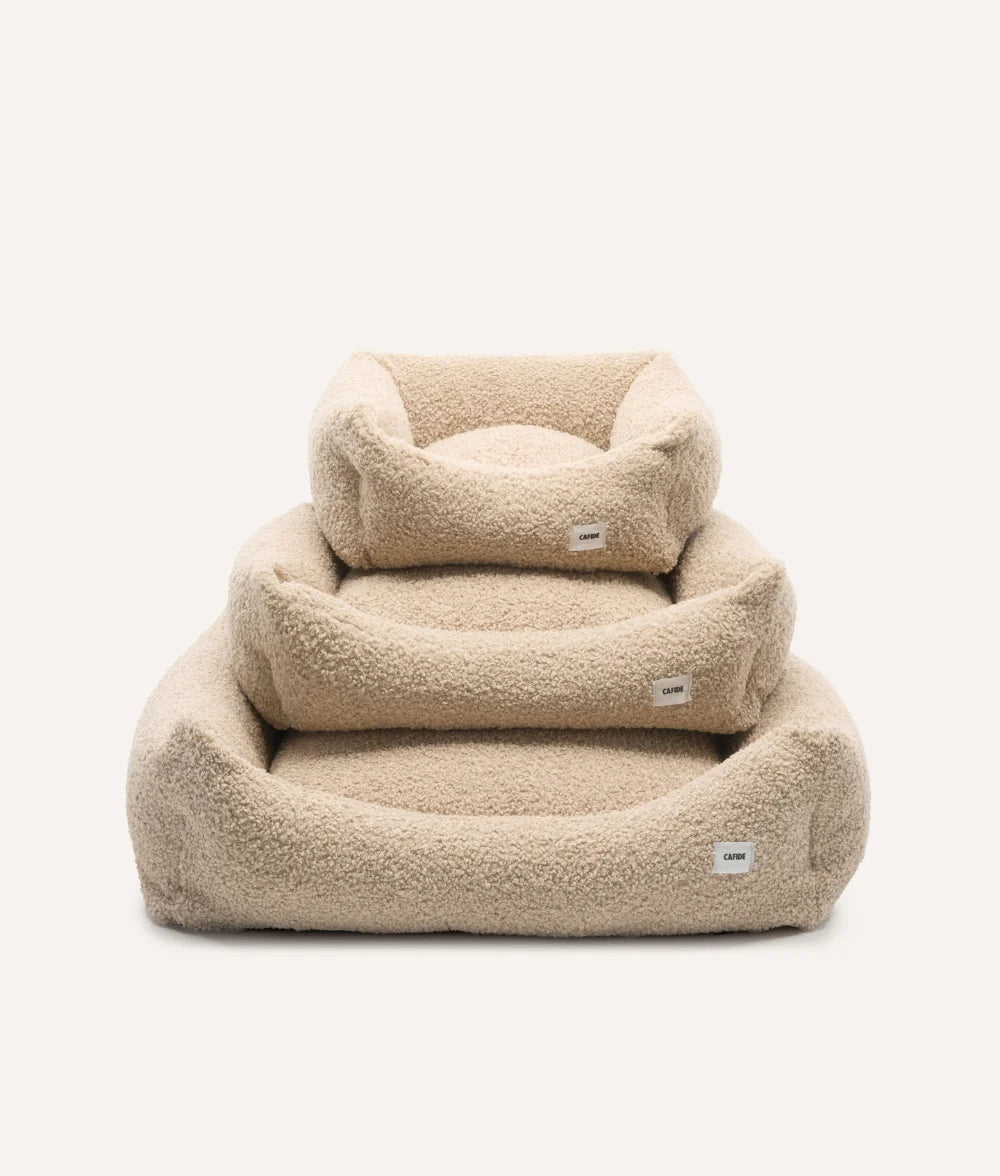 CAFIDE - Hundebett „Snozy“ – Beige - OSSO BLU