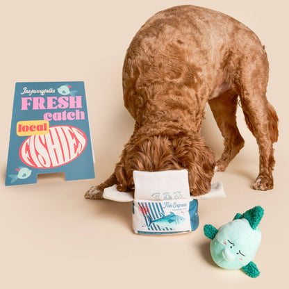 the furryfolks - Fisch Express Nasenarbeit Spielzeug - OSSO BLU