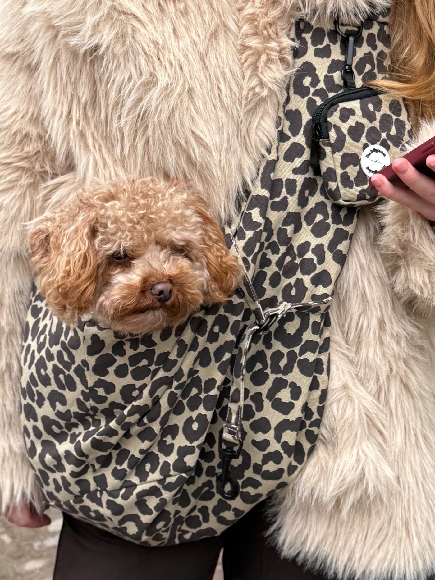 THE DOG LABEL - Borsa in tela – Leopardo
