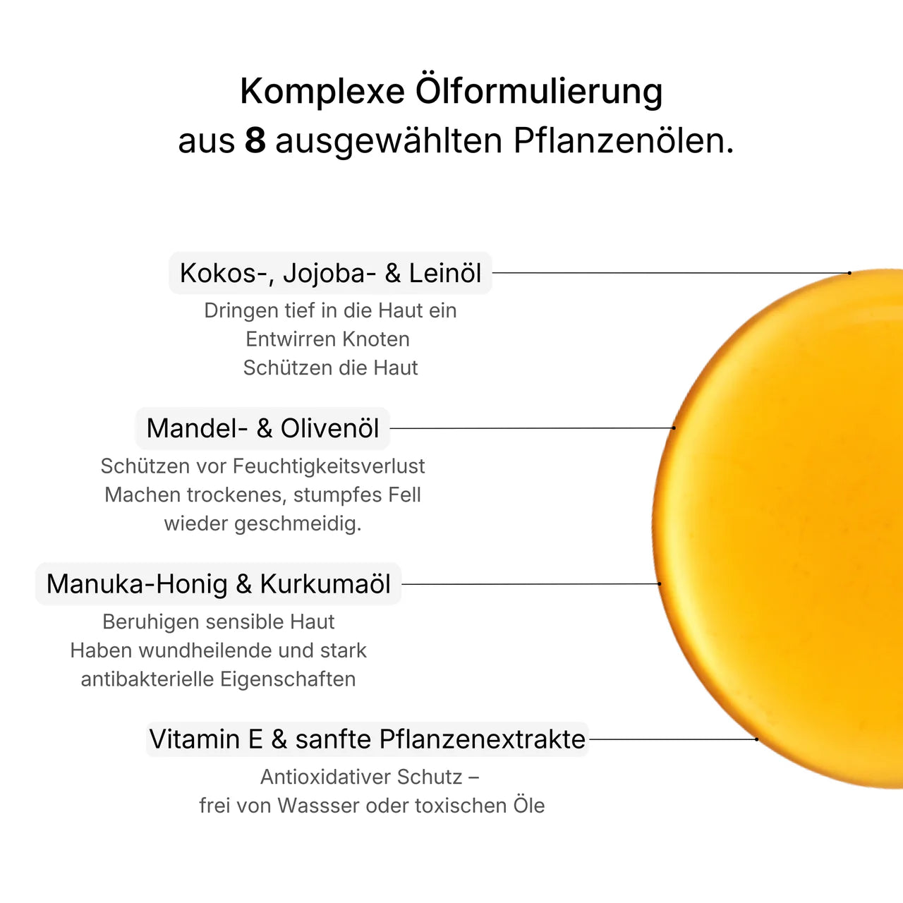 GIOLA BEAUTY - Fell & Hautöl für Hunde - OSSO BLU
