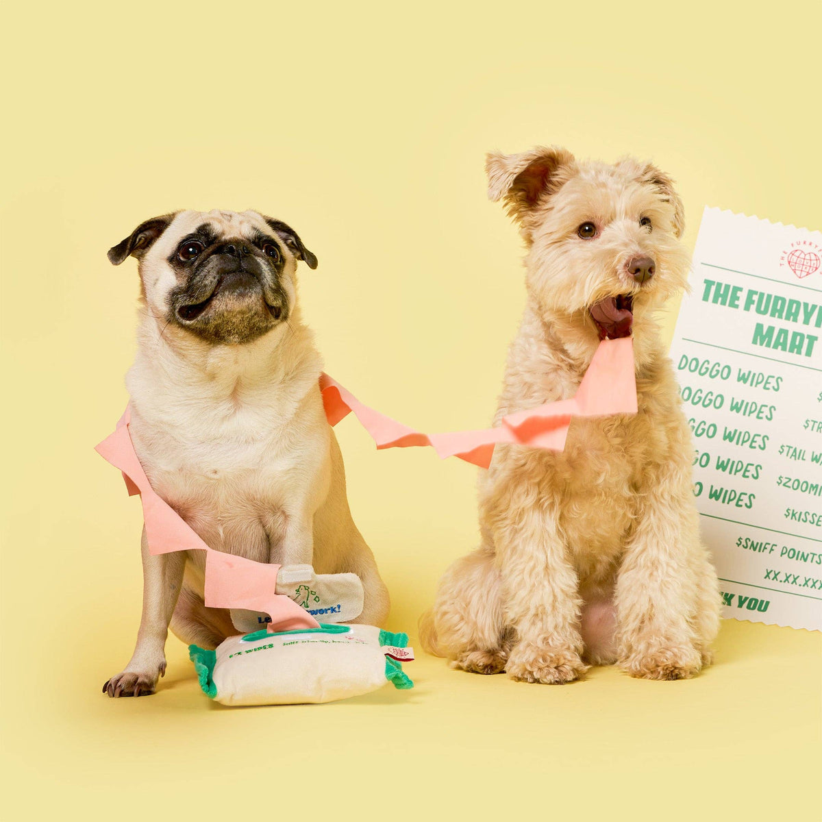 the furryfolks - Doggo Wipe Nasenarbeits-Spielzeug - OSSO BLU