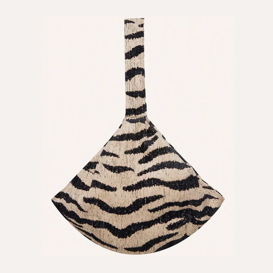 DOGGUO - Zebra Hundetragetasche - Beige/Black