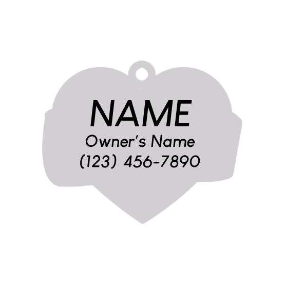 TWO TAILS PET COMPANY - Targhetta identificativa per animali domestici "Mama's Girl"