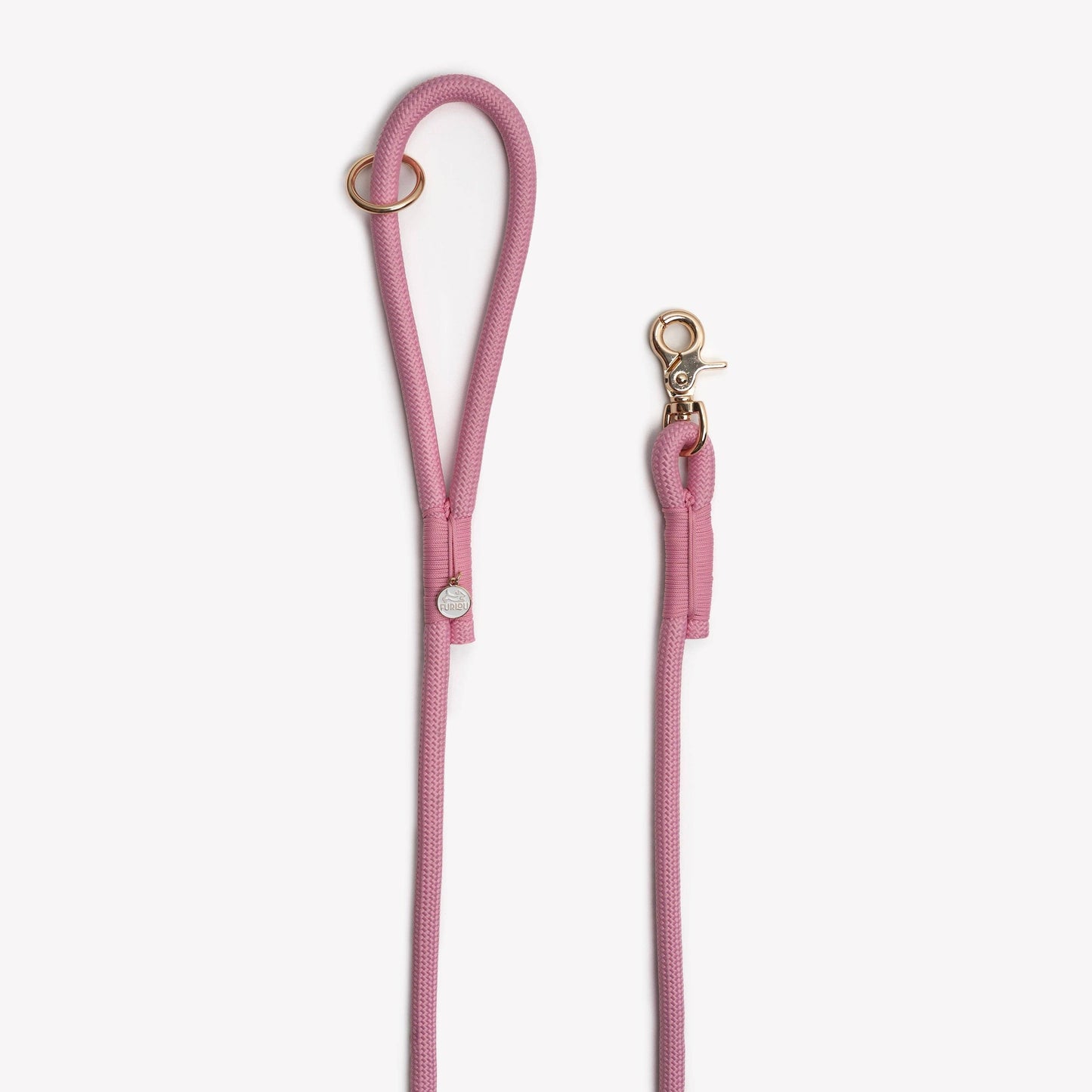 FURLOU - „Pink“ – Geflochtene Hundeleine - OSSO BLU