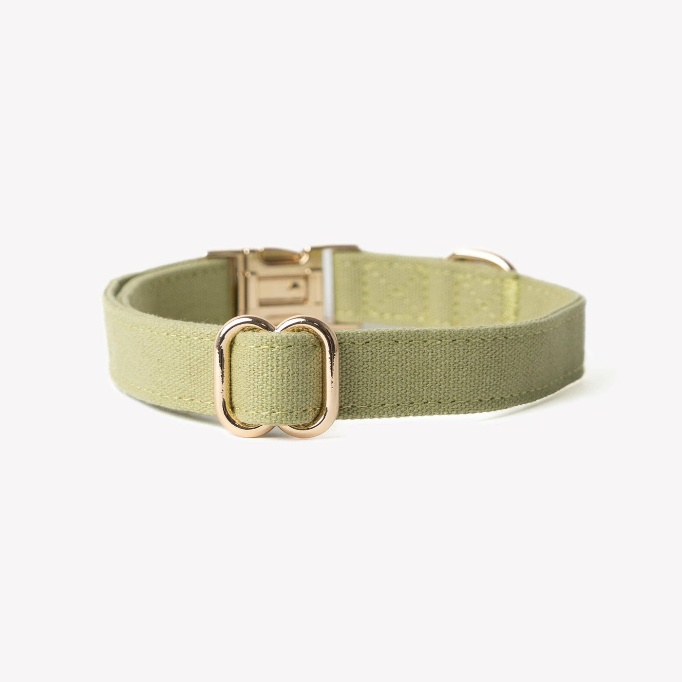 FURLOU – Collare per cani in tela di cotone verde