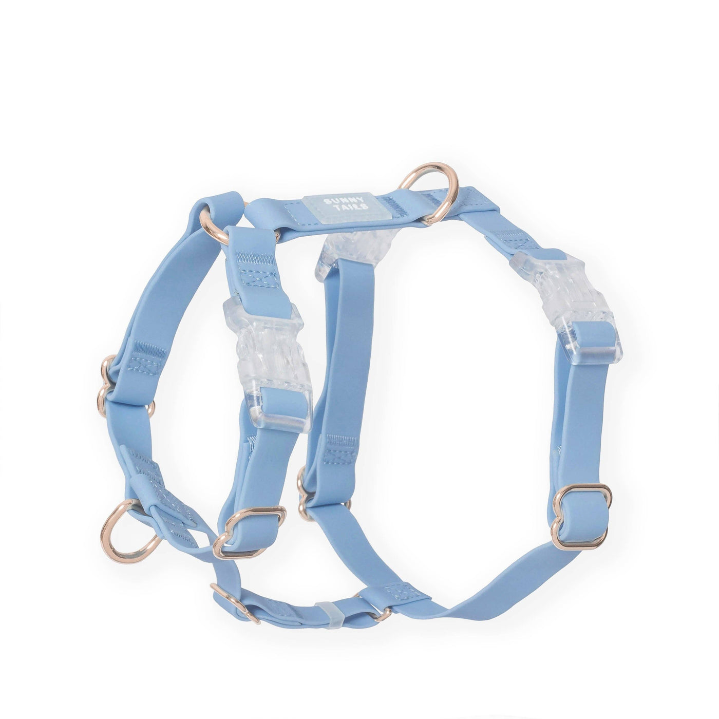 SUNNY TAILS - Pettorina Impermeabile per Cani - Malibu Blue