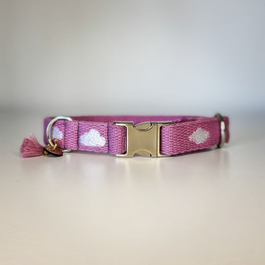 FUSSI DOGS - Hundehalsband Cloud Rose - OSSO BLU
