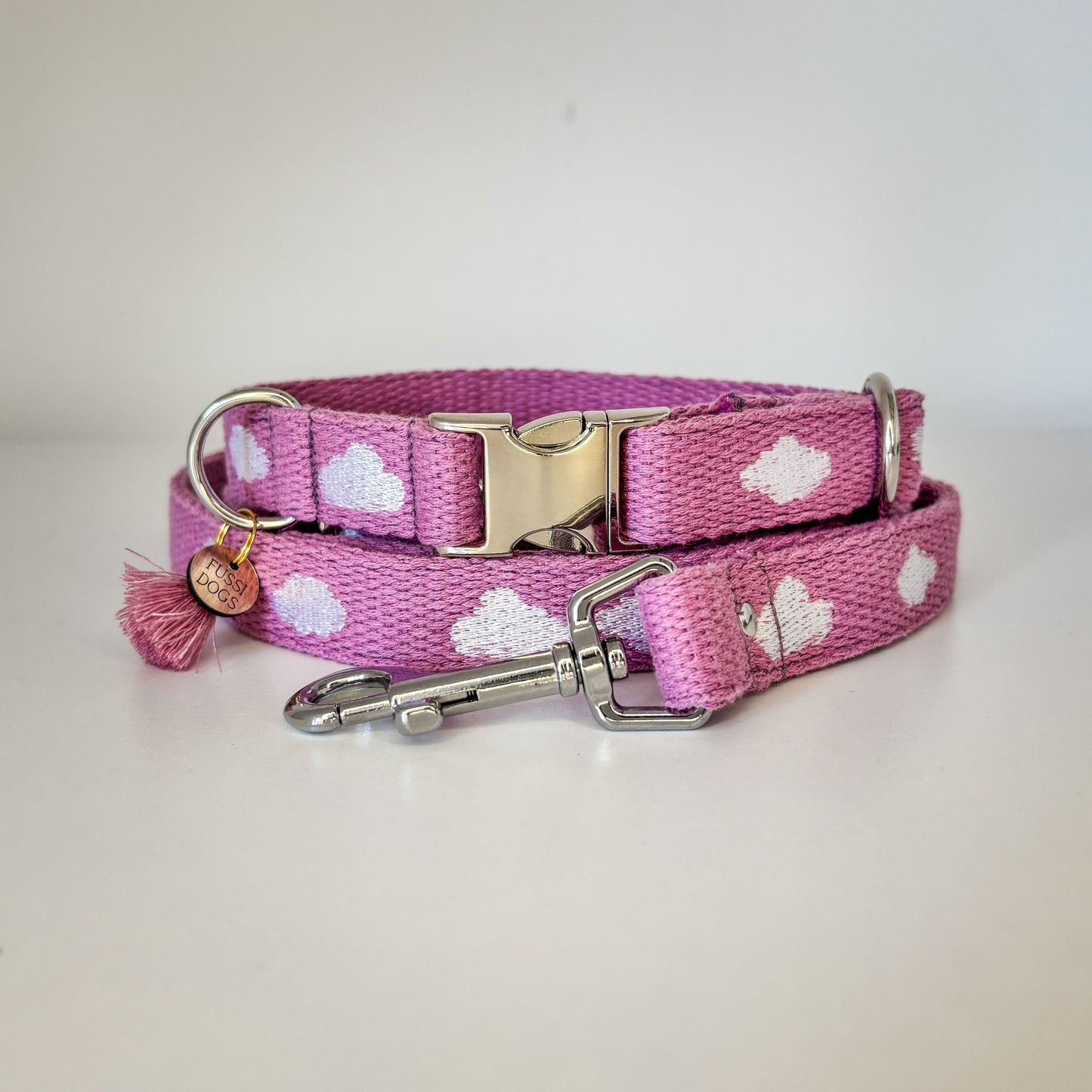 FUSSI DOGS - Hundeleine Cloud Rose - OSSO BLU