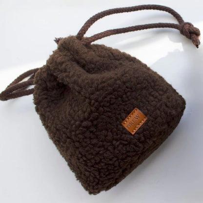 DREW'S DOGWEAR - Teddy Leckerli-Tasche (braun) - OSSO BLU