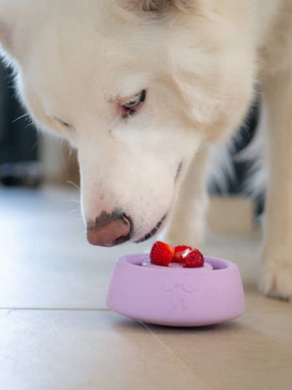 INOOKO – Yoomy Wobble Schleckspielzeug & Beschäftigungsspielzeug für Hunde – Sand