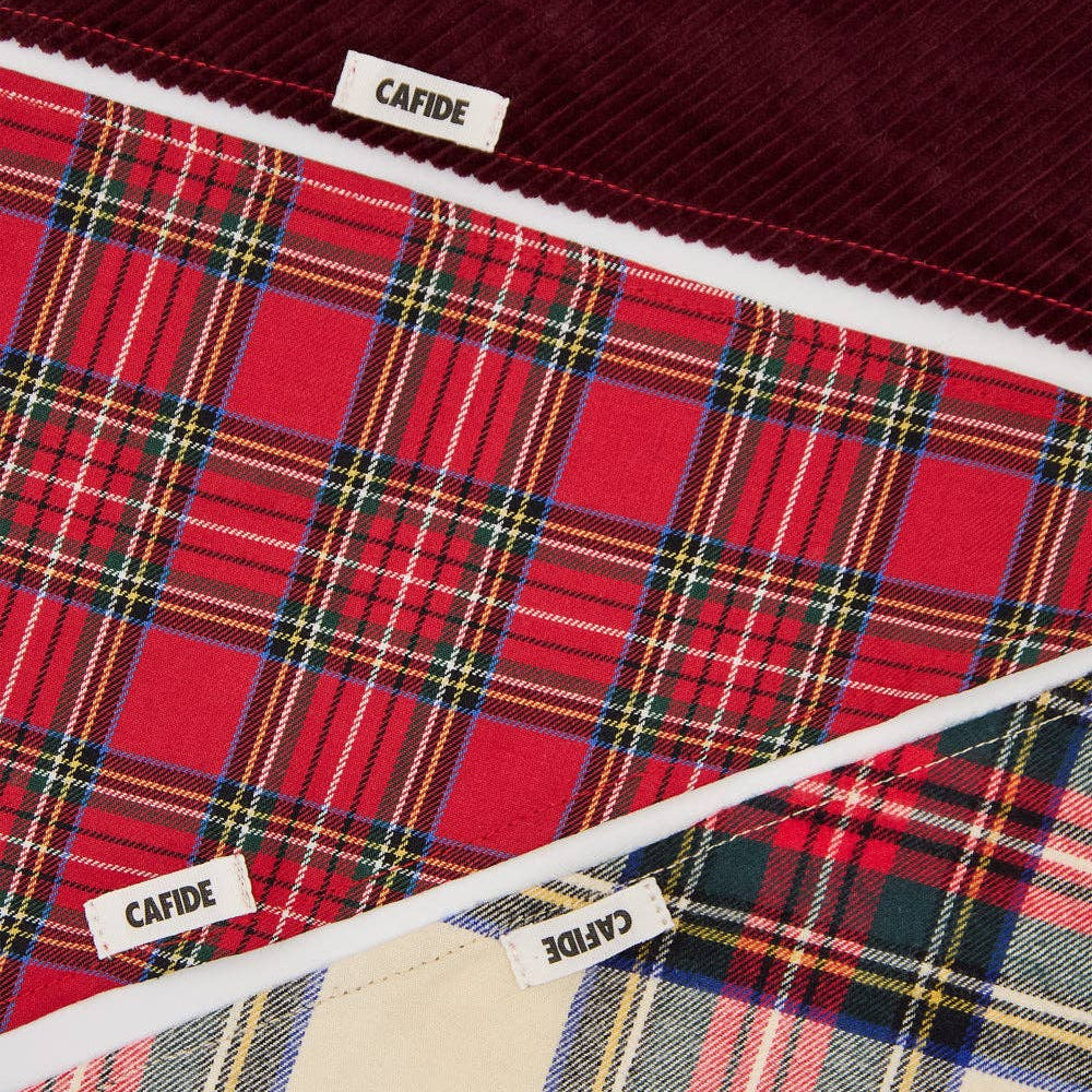CAFIDE - Hundehalstuch „Royal Stewart Tartan“ – Nata - OSSO BLU