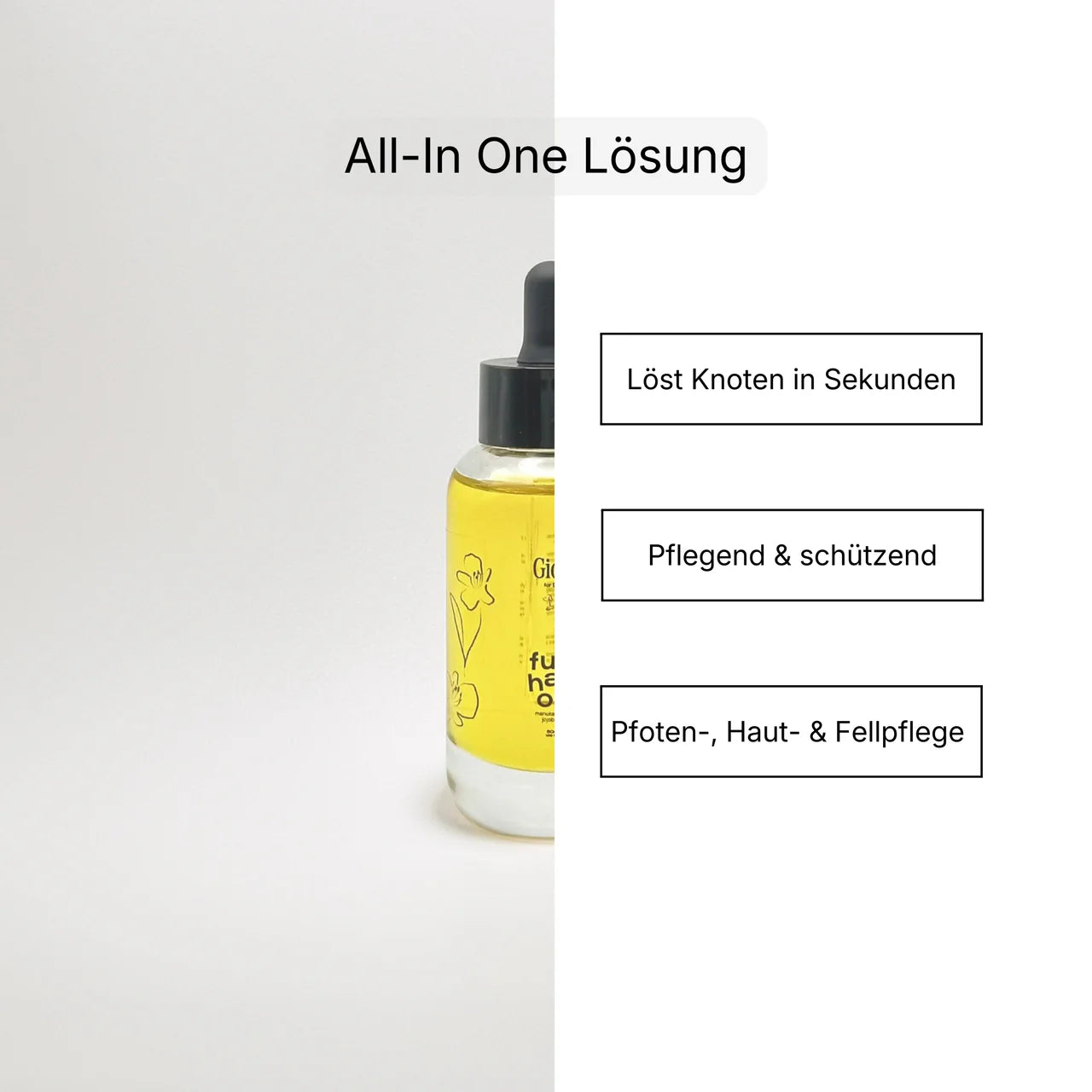 GIOLA BEAUTY - Fell & Hautöl für Hunde - OSSO BLU