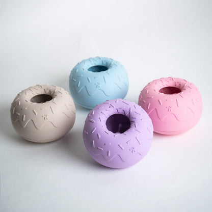 INOOKO – Yoomy Donut Schleckmatte & Beschäftigungsspielzeug für Hunde – Lavendel