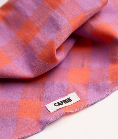CAFIDE – Hundebandana Vichy-Karo (Violett) - OSSO BLU