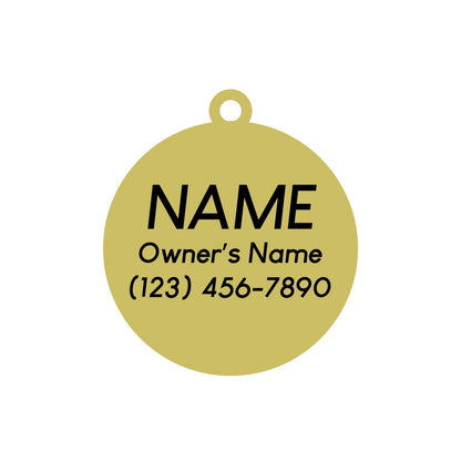 VORBESTELLUNG - Cute But Psycho Pet ID Tag - OSSO BLU