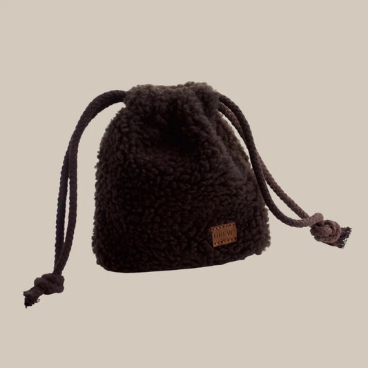 DREW'S DOGWEAR - Teddy Leckerli-Tasche (braun) - OSSO BLU