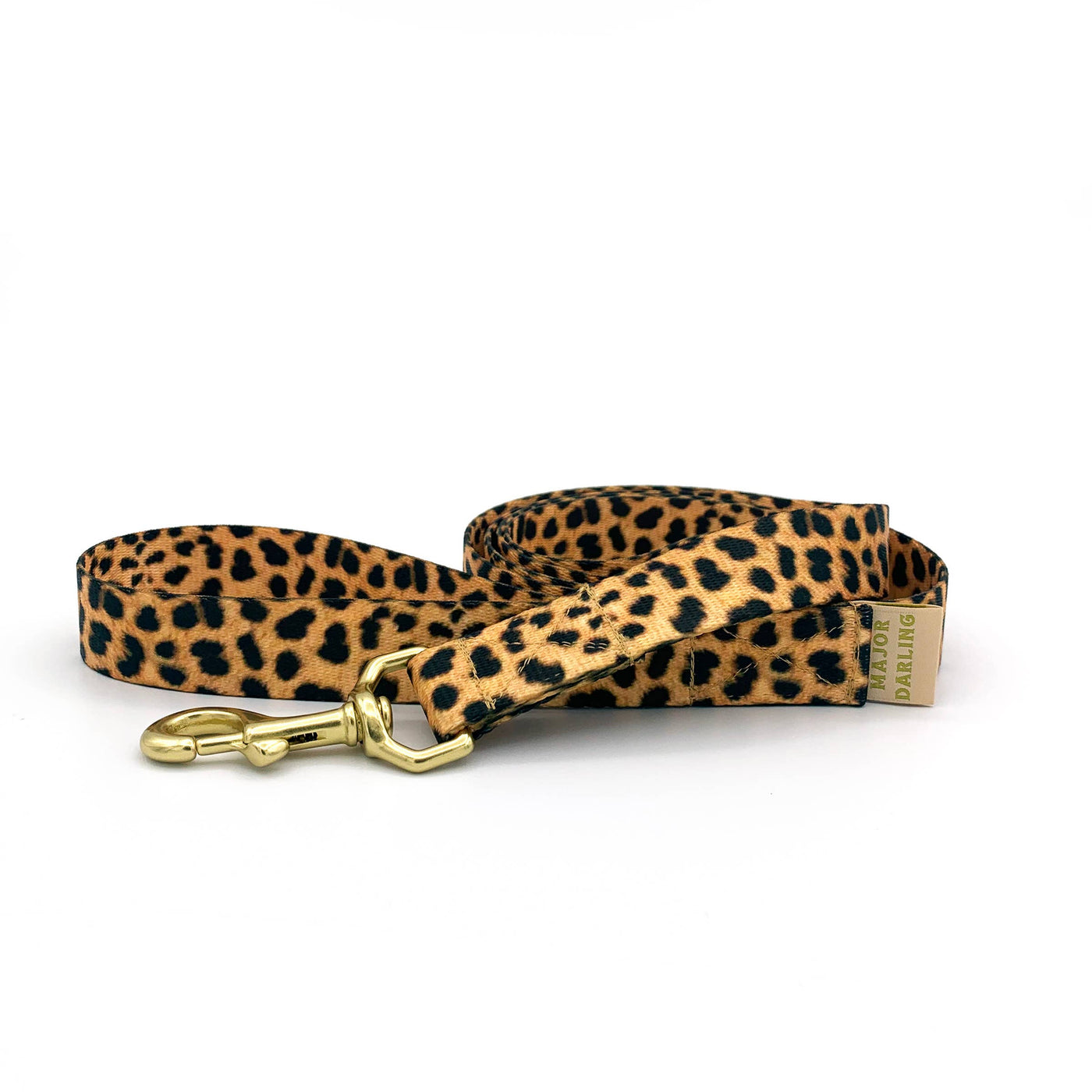MAJOR DARLING - Guinzaglio con stampa leopardata