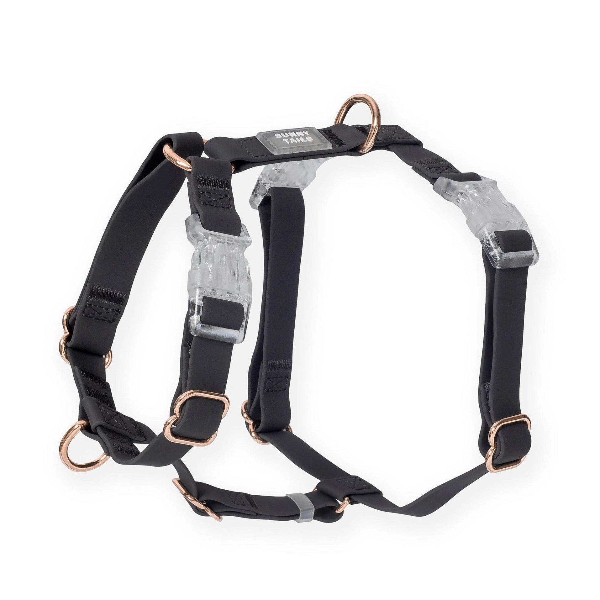 SUNNY TAILS - Wasserdichtes Hundegeschirr - Ember Black - OSSO BLU