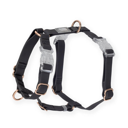 SUNNY TAILS - Wasserdichtes Hundegeschirr - Ember Black - OSSO BLU