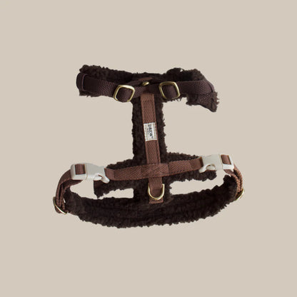 DREW'S DOGWEAR - Teddy-Geschirr (braun) - OSSO BLU