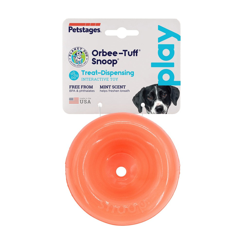 PLANET DOG - Lil' Snoop – Giocattolo interattivo (rosso, 10 cm)