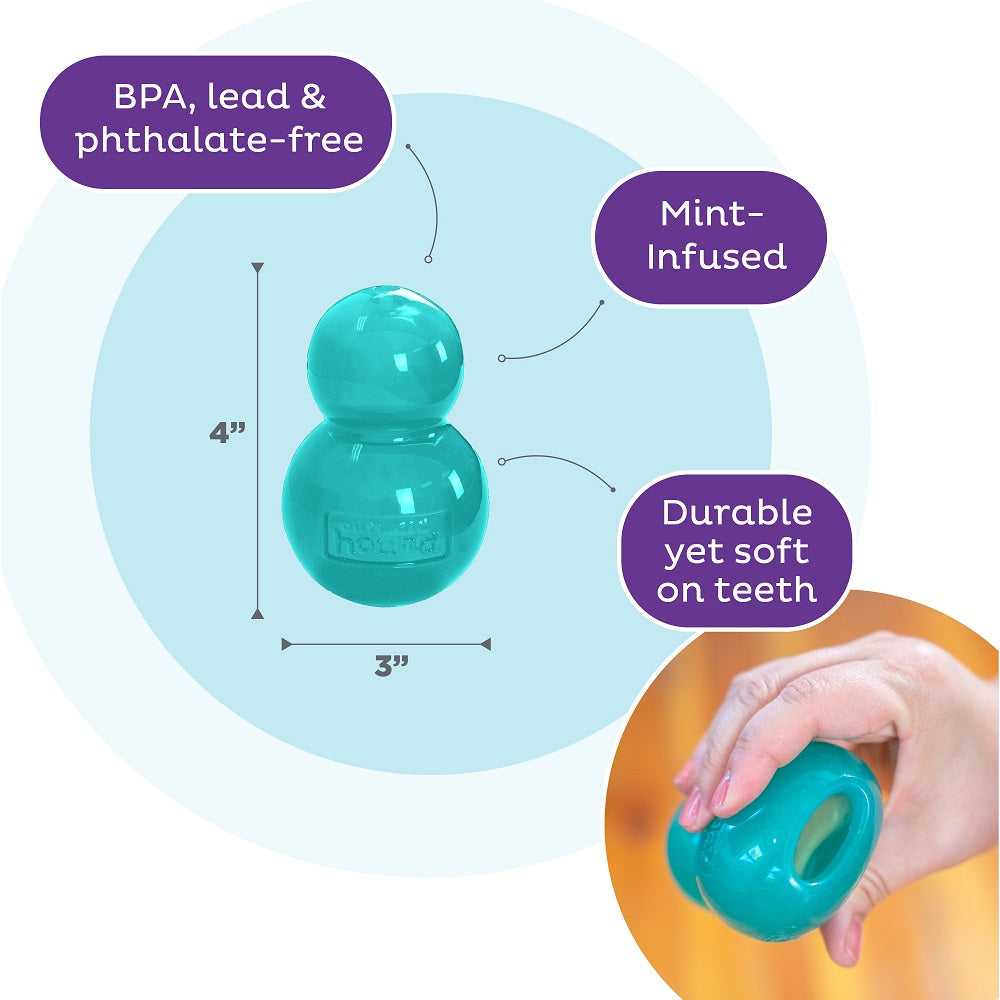 PLANET DOG - Double Tuff – Beschäftigungs- & Snackspielzeug für Hunde (Medium) - OSSO BLU