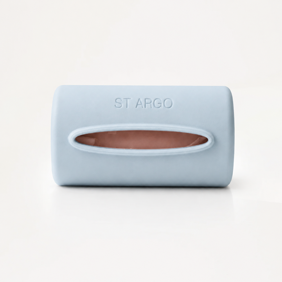 ST ARGO – Pocket-Kotbeutelspender – Puderblau