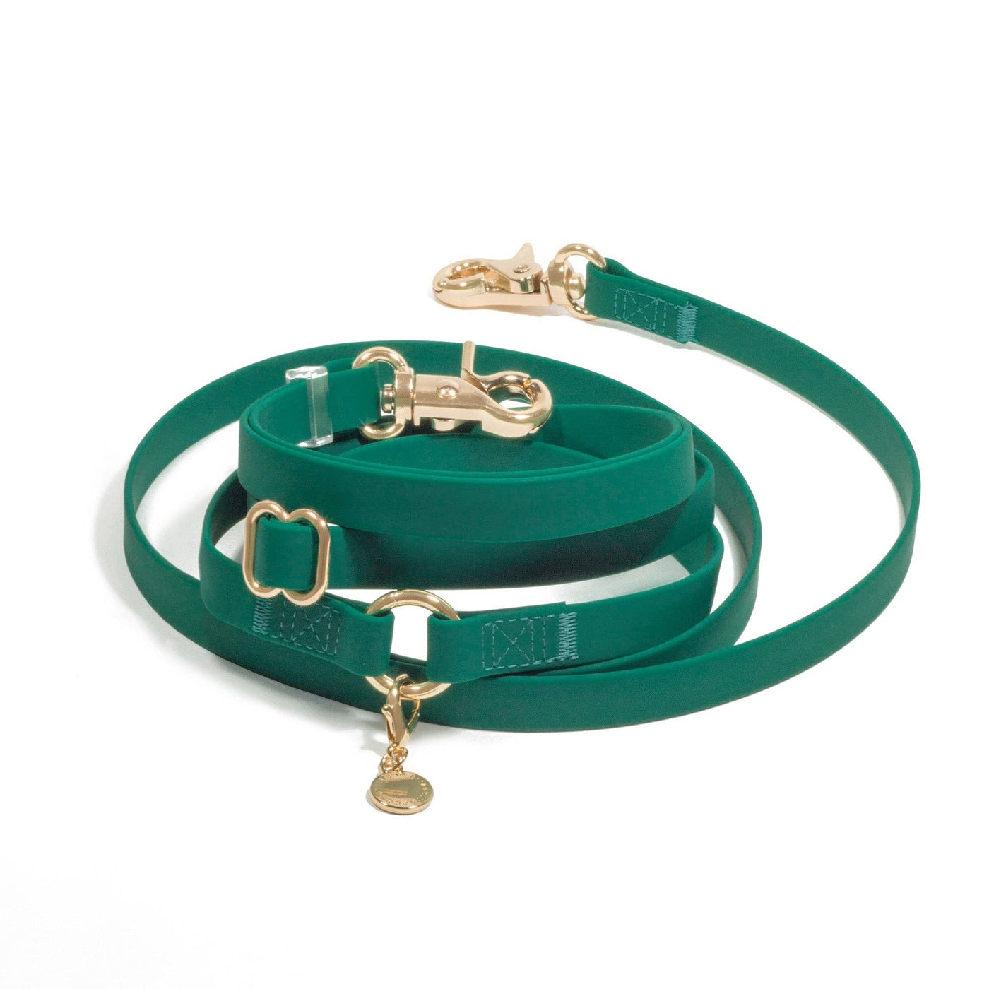 SUNNY TAILS - Guinzaglio per cani 4 in 1 convertibile e multifunzionale - Verde prato