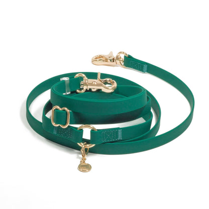 SUNNY TAILS - Meadow Green 4-in-1 Konvertierbare & Multifunktionale Hundeleine - OSSO BLU