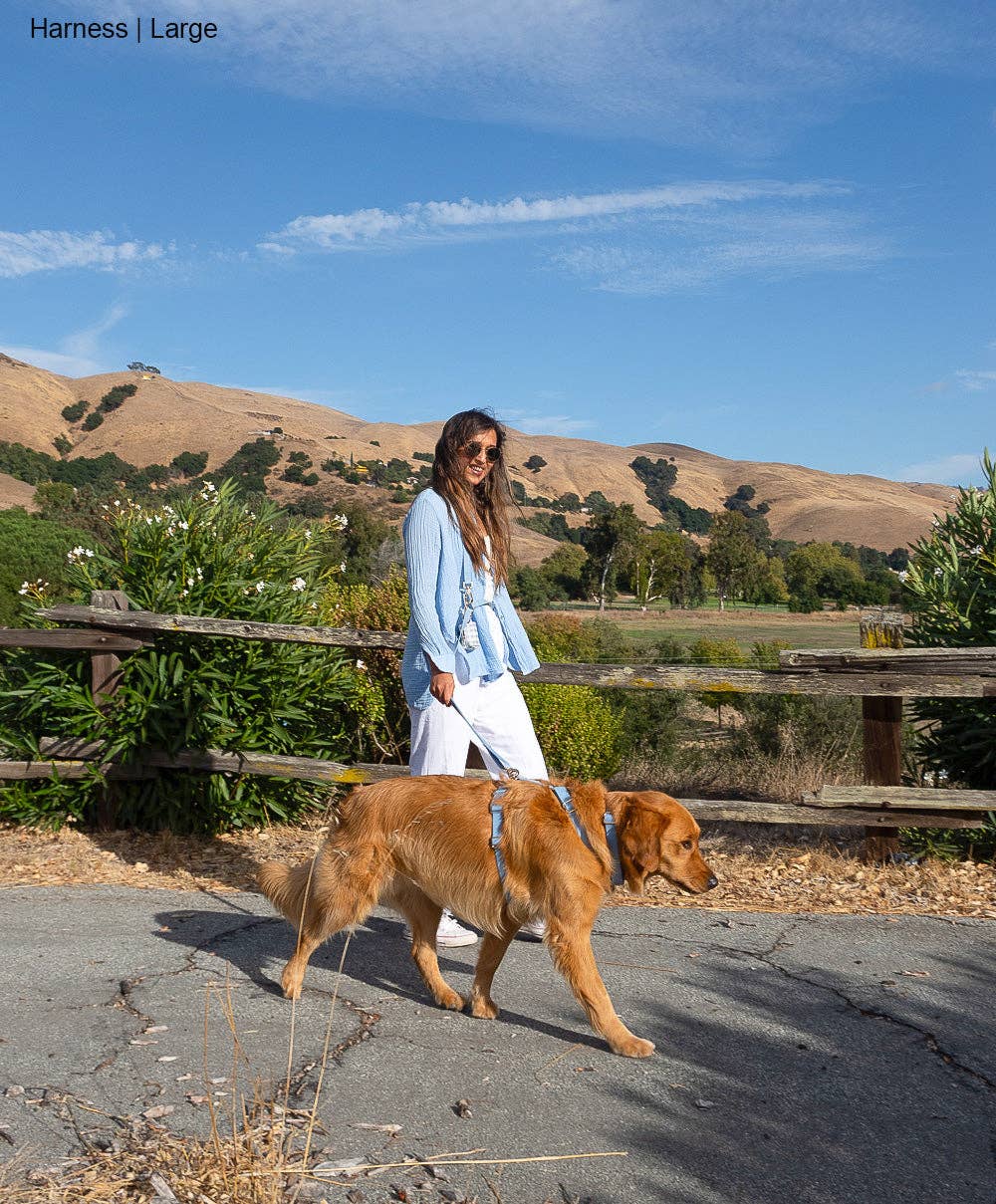 SUNNY TAILS - Malibu Blue Cloud Lite Dog Harness - OSSO BLU
