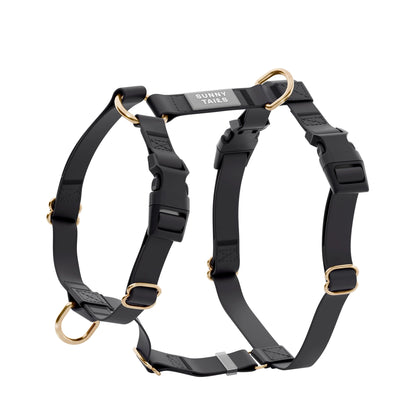 SUNNY TAILS - Wasserdichtes Hundegeschirr - Ember Black - OSSO BLU