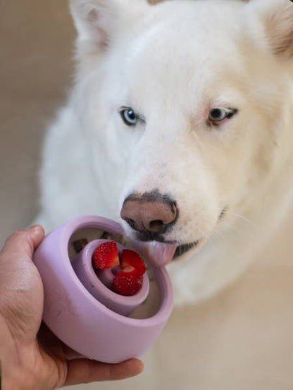 INOOKO – Yoomy Wobble Schleckspielzeug & Beschäftigungsspielzeug für Hunde – Sky