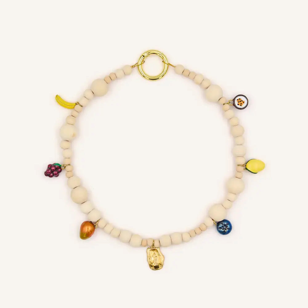 CAFIDE – Collana con ciondoli Sira (frutta)