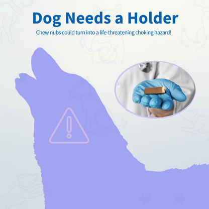 CHEWISE - Sicherer Kauhalter – Klein | Für Hunde unter 9 kg - OSSO BLU