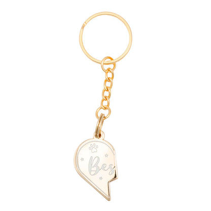 TWO TAILS PET COMPANY - Besties - Pet ID Tag & Charm - OSSO BLU