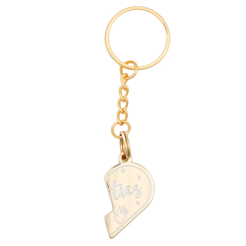 TWO TAILS PET COMPANY - Besties - Pet ID Tag & Charm - OSSO BLU