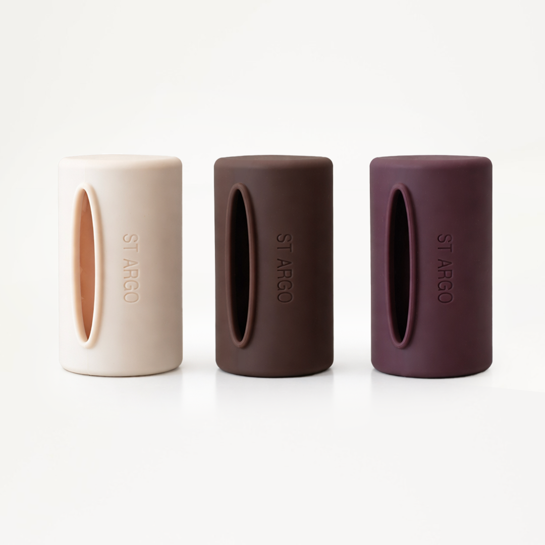 ST ARGO – Pocket-Spender – Burgunderrot - OSSO BLU