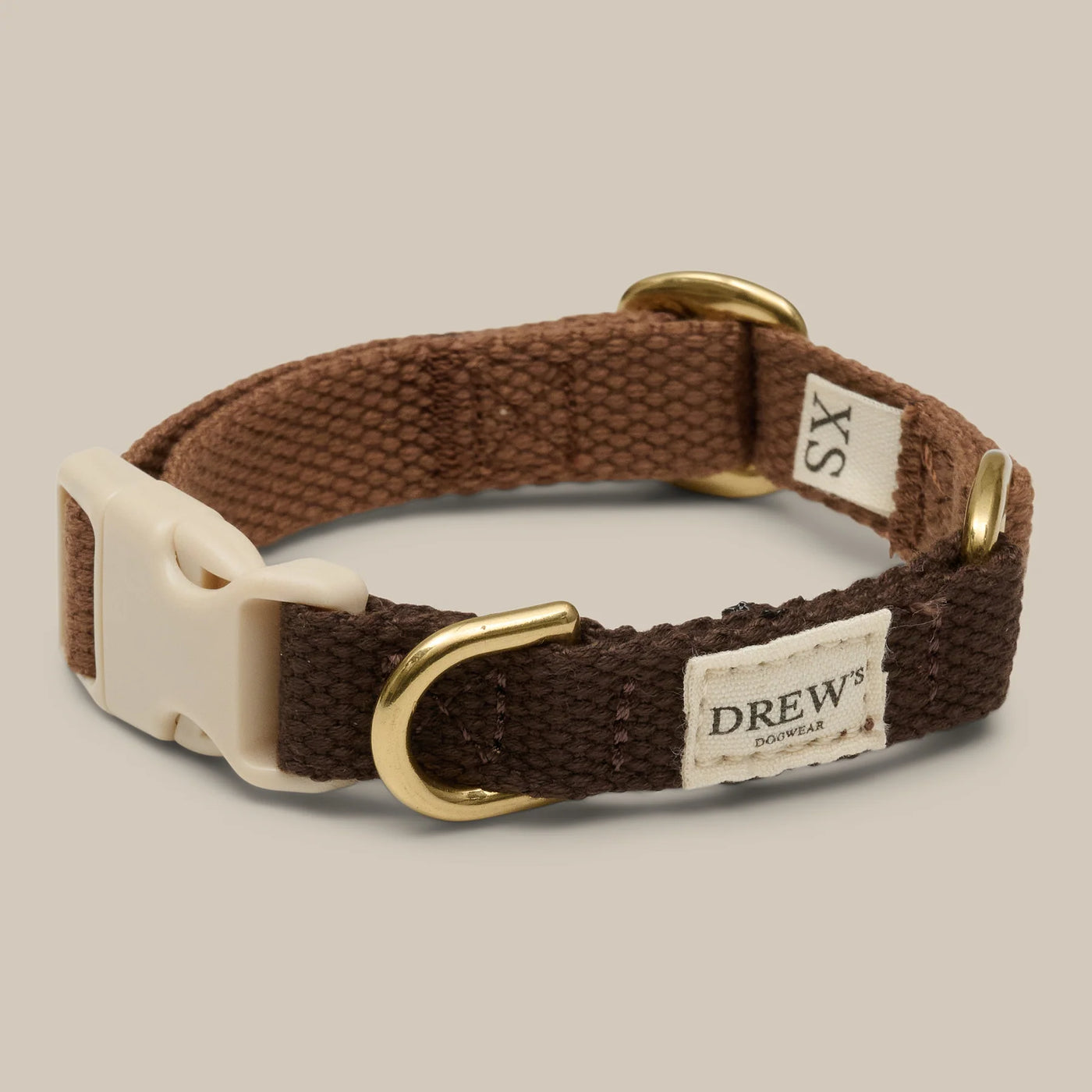 DREW'S DOGWEAR - Morbida e regolabile pettorina per cani Chocolate
