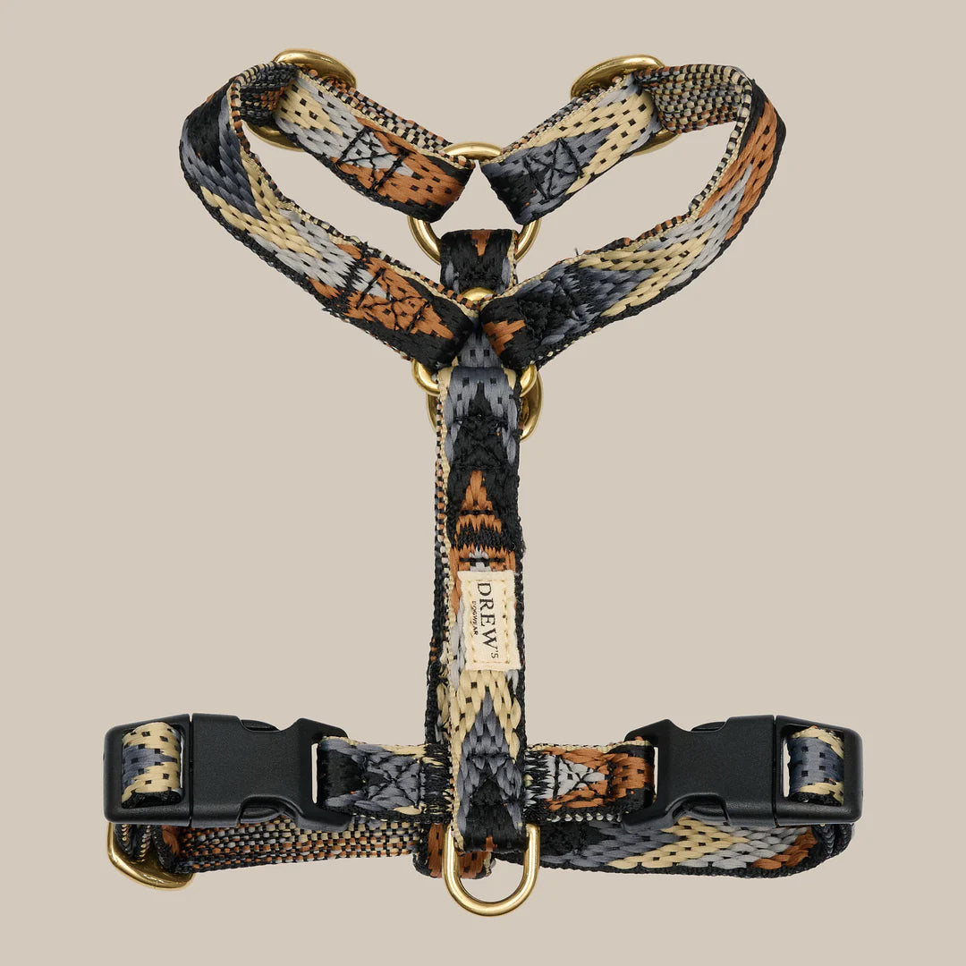 DREW'S DOGWEAR - Freccia Scuro / Imbracatura per cani