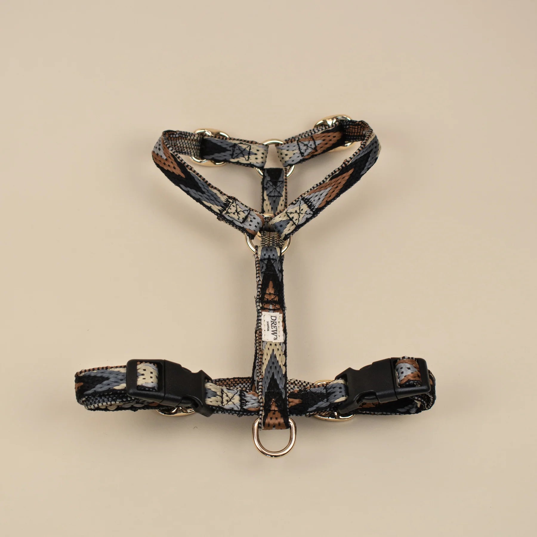 DREW'S DOGWEAR - Dunkler Pfeil / Hundegeschirr - OSSO BLU