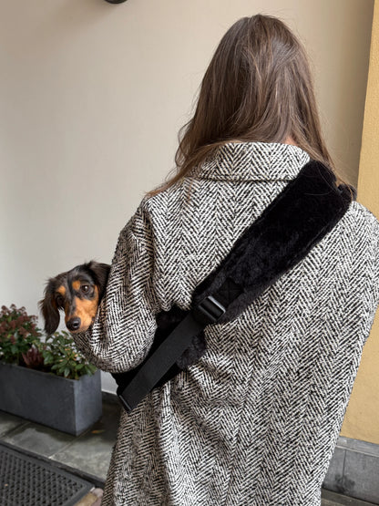 THE DOG LABEL - TDL – Fluffy Schwarz - OSSO BLU